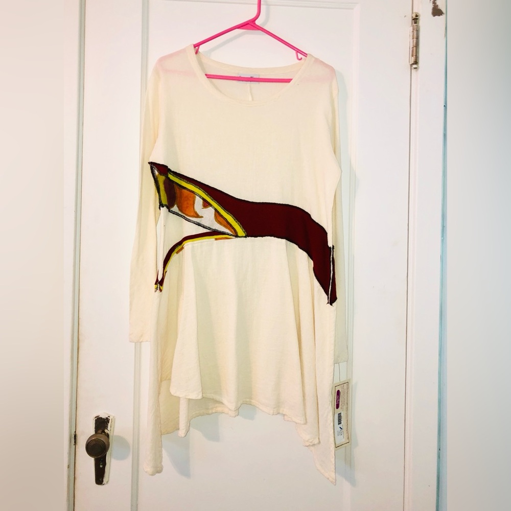 NWT__Colorblock Tunic Top or Mini Dress_NWT